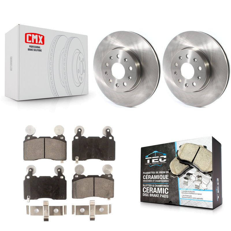 Transit Auto K8T-103035 Disc Brake Kit for 2016-2019 Cadillac CTS, Chevrolet Camaro - Front product image