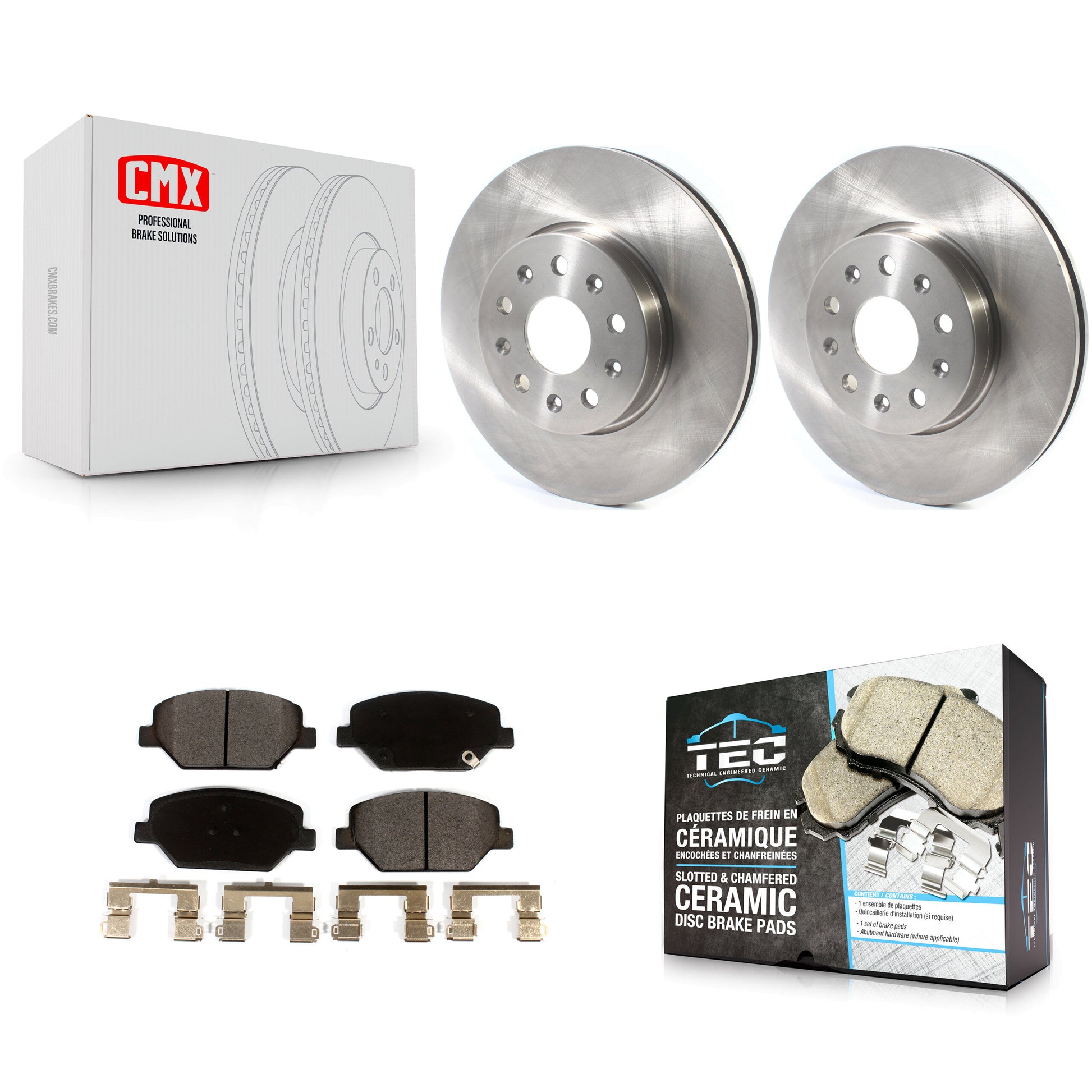 Transit Auto K8T-103036 Disc Brake Kit for 2016-2020 Chevrolet Camaro - Front product image