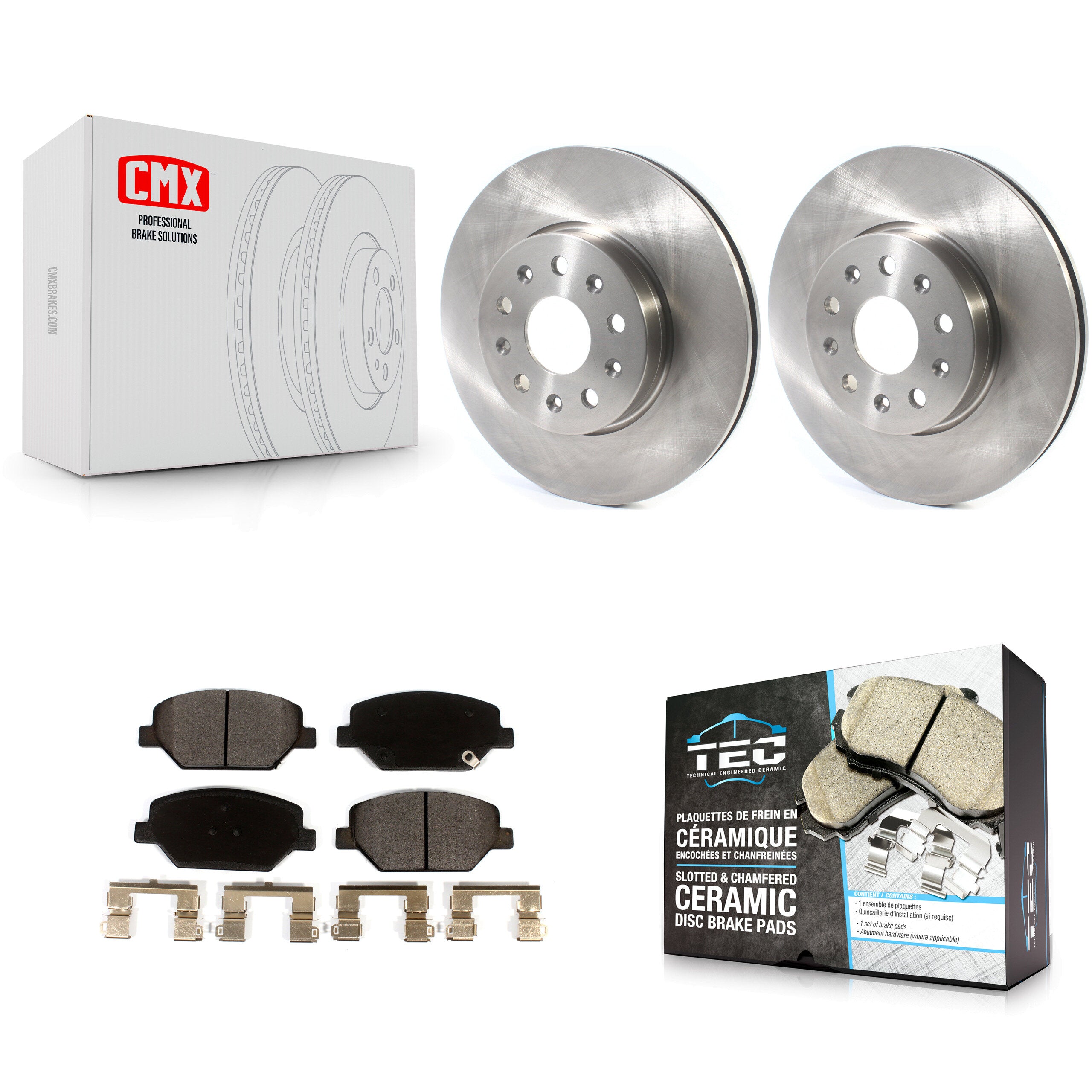 Transit Auto K8T-103036 Disc Brake Kit for 2016-2020 Chevrolet Camaro - Front product image