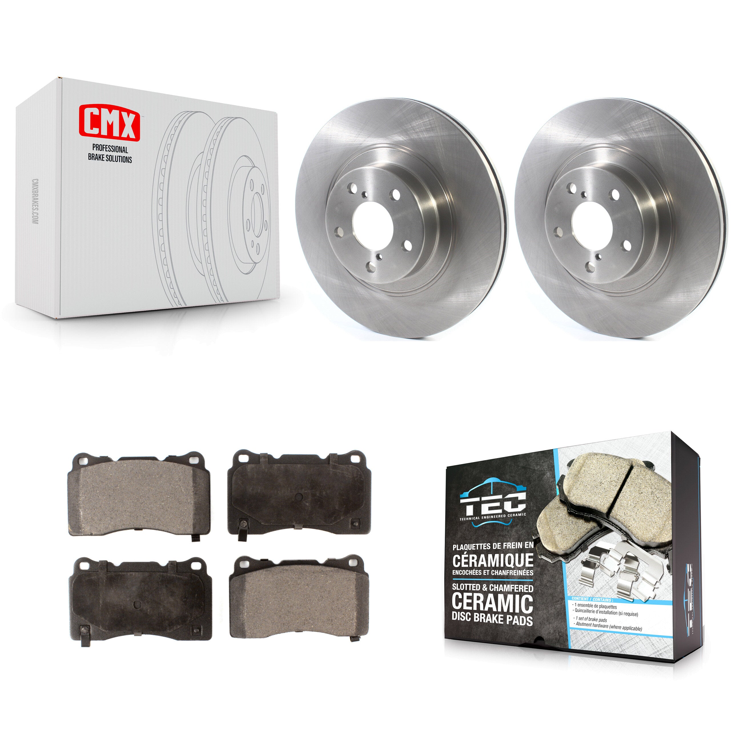Transit Auto K8T-103044 Disc Brake Kit for 2019 Toyota 86 - Front product image