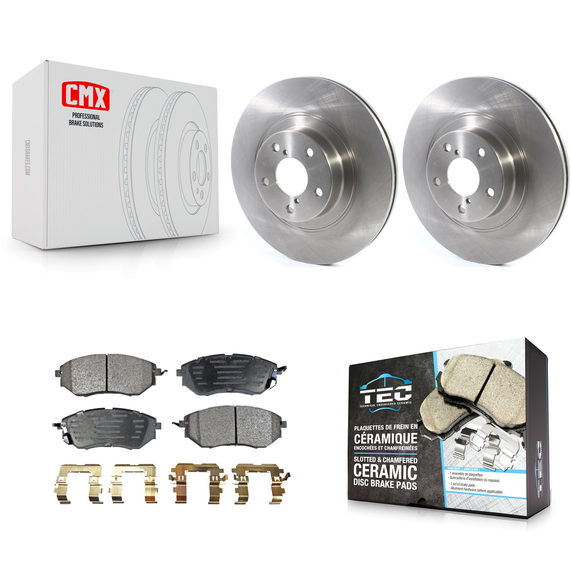 Transit Auto K8T-103045 Disc Brake Kit for 2009 Subaru Legacy - Front product image