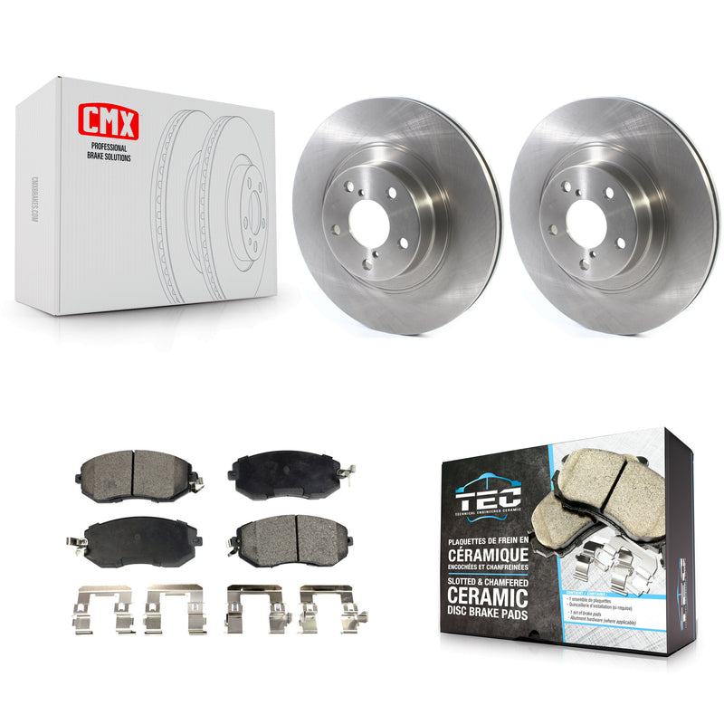 Transit Auto K8T-103046 Disc Brake Kit for 2011-2023 Subaru BRZ, Toyota GR86, Toyota 86 & more - Front product image