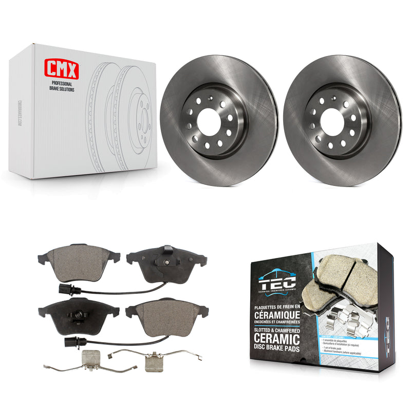 Transit Auto K8T-103048 Disc Brake Kit for 2008-2012 Volkswagen CC, Volkswagen R32 - Front product image