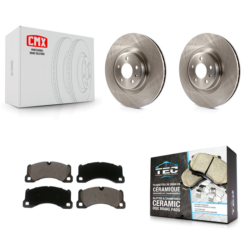 Transit Auto K8T-103049 Disc Brake Kit for 2017 Porsche Macan - Front product image