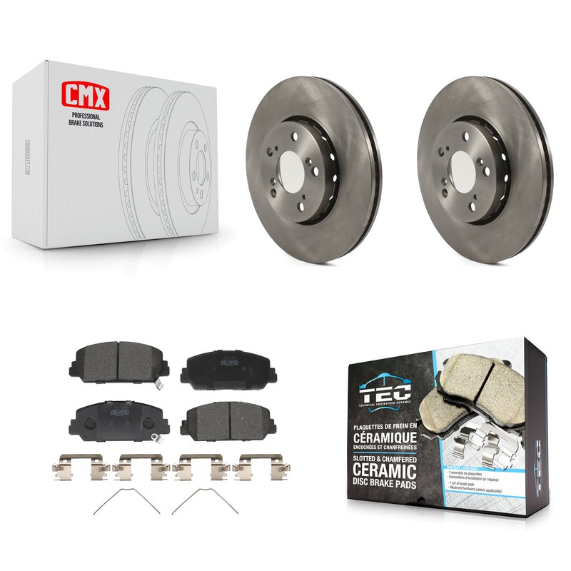 Transit Auto K8T-103056 Disc Brake Kit for 2014-2020 Acura RLX - Front product image