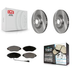 Transit Auto K8T-103058 Disc Brake Kit for 2015-2025 Volkswagen Jetta, Audi Q3, Volkswagen GTI & more - Front product image