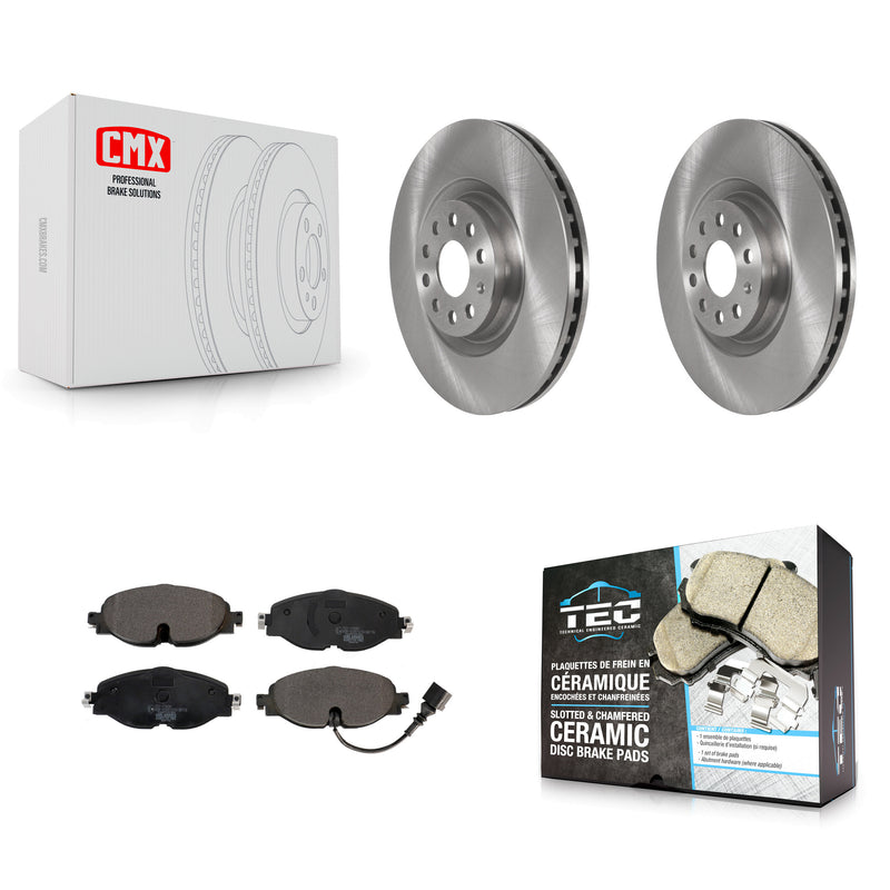 Transit Auto K8T-103059 Disc Brake Kit for 2015-2019 Audi A3, Volkswagen Golf - Front product image