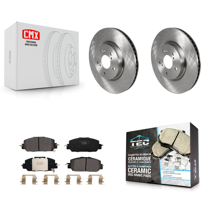 Transit Auto K8T-103068 Disc Brake Kit for 2017-2023 Honda HR-V, Honda CR-V - Front product image