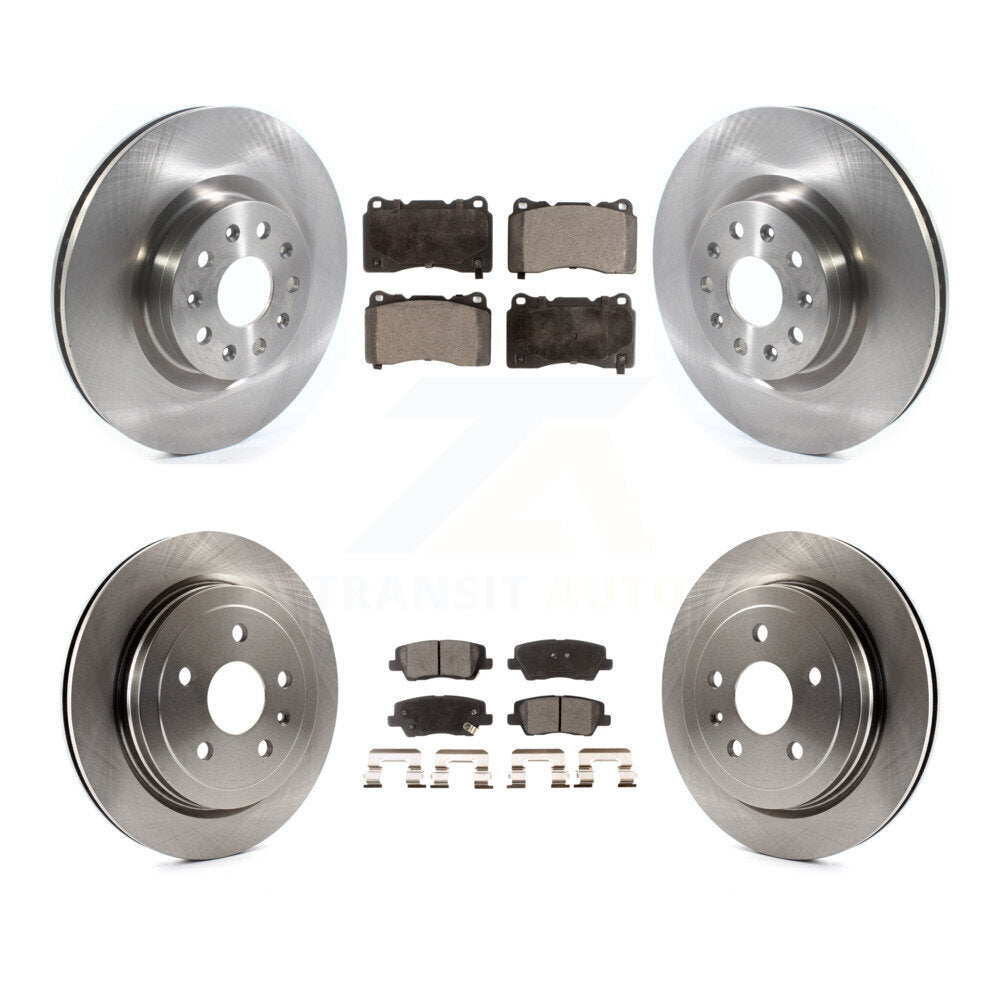 Transit Auto K8T-103077 Disc Brake Kit for 2015 Cadillac CTS - Front and Rear product image