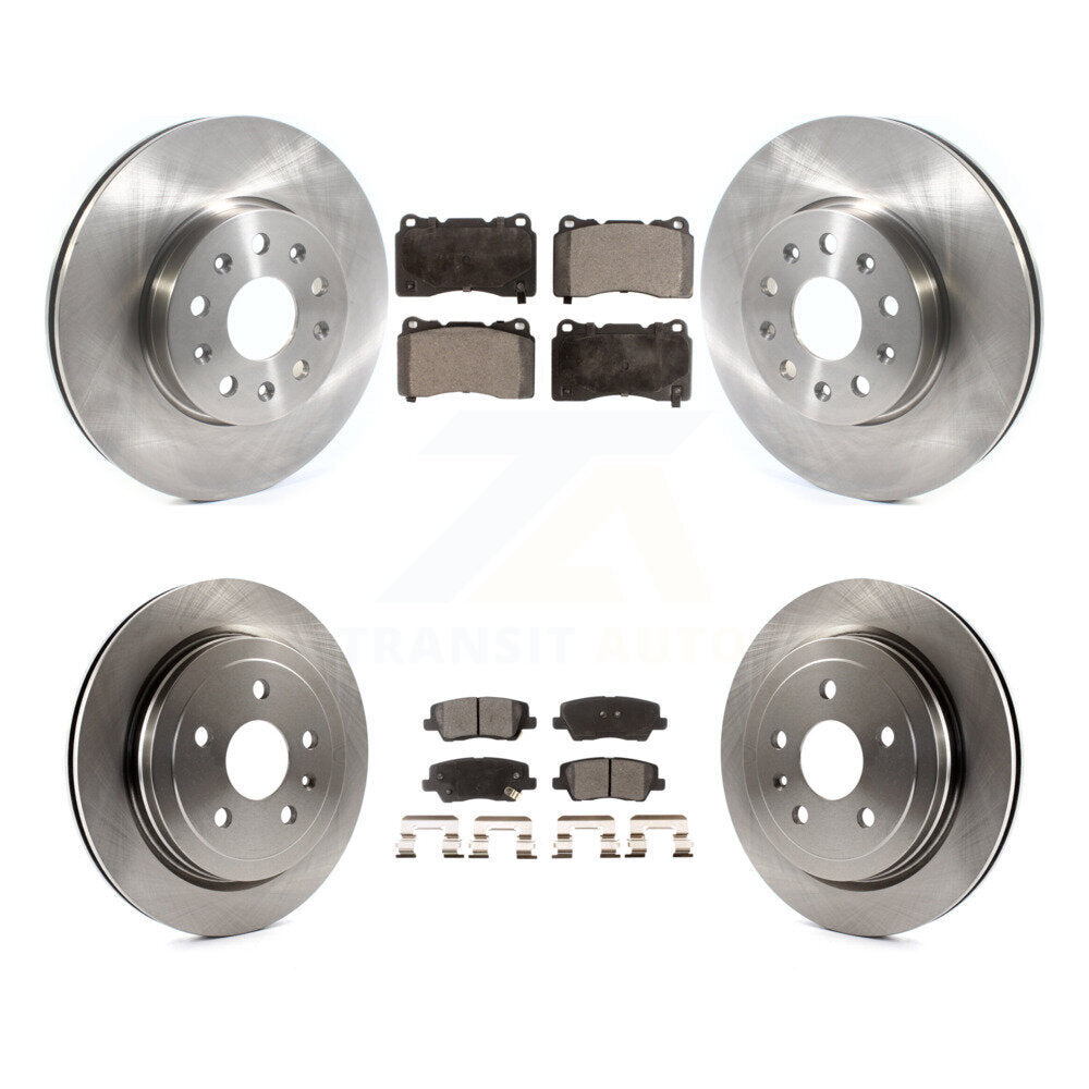 Transit Auto K8T-103078 Disc Brake Kit for 2015-2016 Cadillac CTS - Front and Rear product image