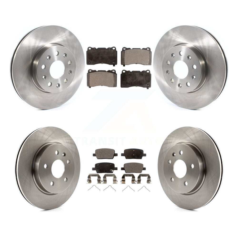 Transit Auto K8T-103079 Disc Brake Kit for 2016-2022 Chevrolet Camaro, Cadillac CT6 - Front and Rear product image