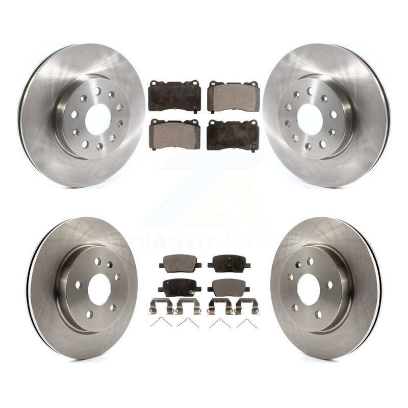 Transit Auto K8T-103079 Disc Brake Kit for 2016-2022 Chevrolet Camaro, Cadillac CT6 - Front and Rear product image