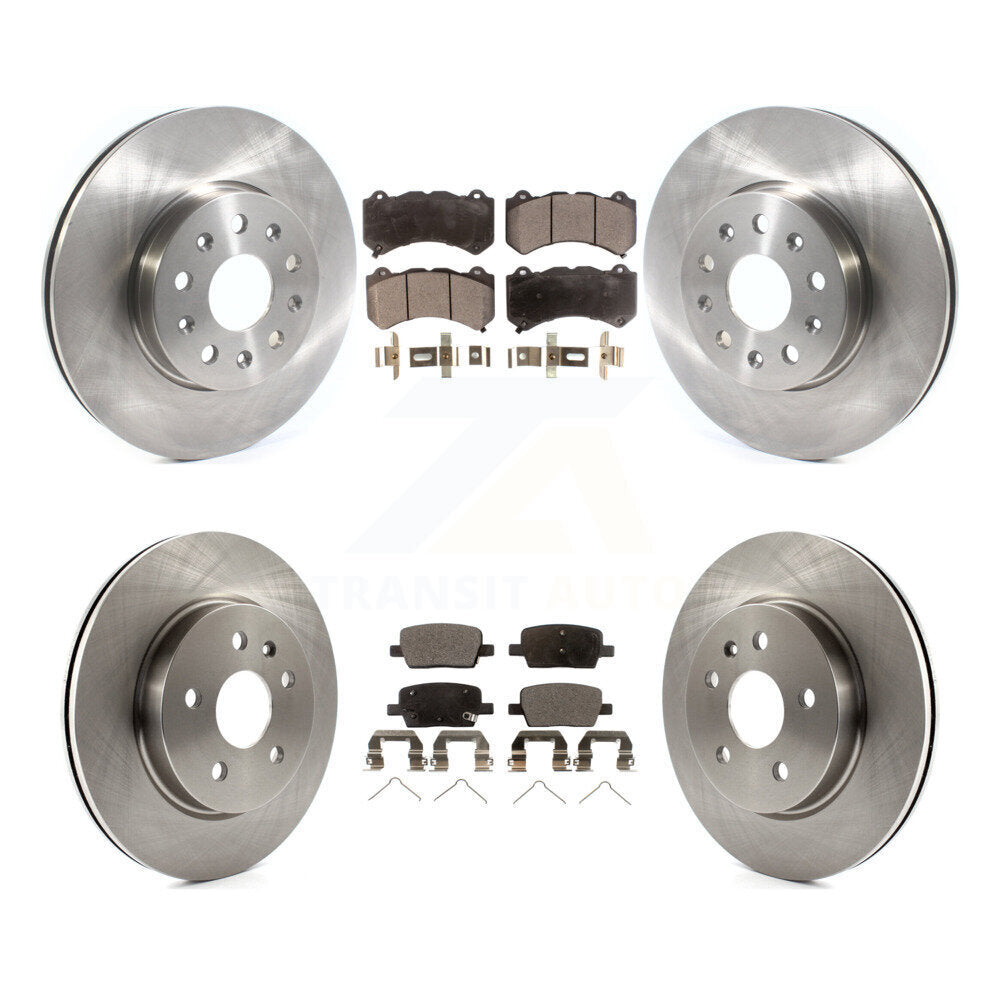 Transit Auto K8T-103082 Disc Brake Kit for 2019-2020 Chevrolet Camaro - Front and Rear product image