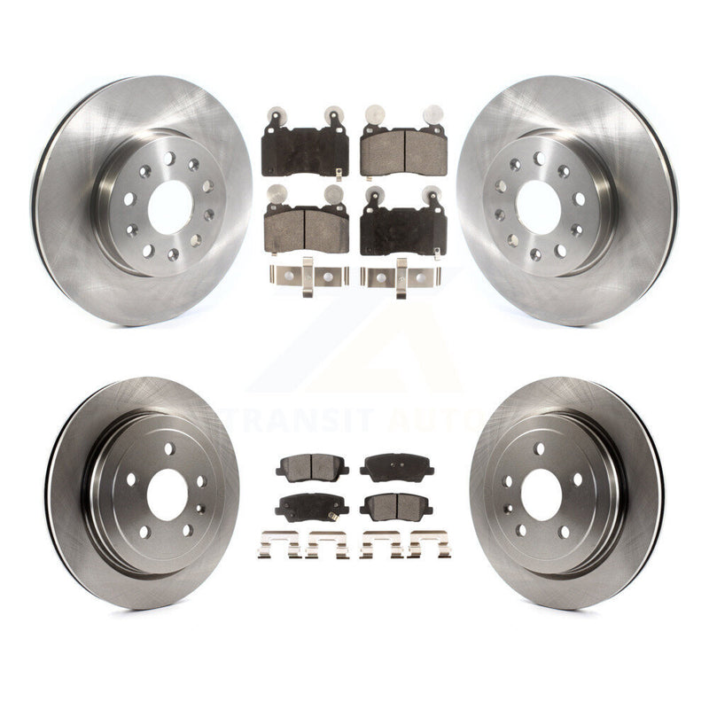 Transit Auto K8T-103083 Disc Brake Kit for 2016-2019 Cadillac CTS - Front and Rear product image