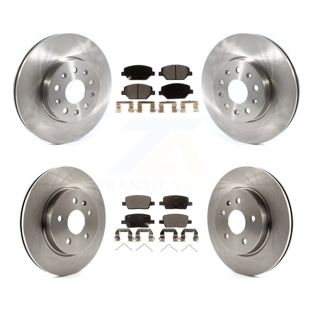 Transit Auto K8T-103084 Disc Brake Kit for 2016-2020 Chevrolet Camaro - Front and Rear product image