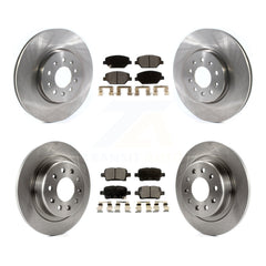 Transit Auto K8T-103085 Disc Brake Kit for 2017-2020 Buick Regal TourX, Chevrolet Equinox, GMC Terrain & more - Front and Rear product image