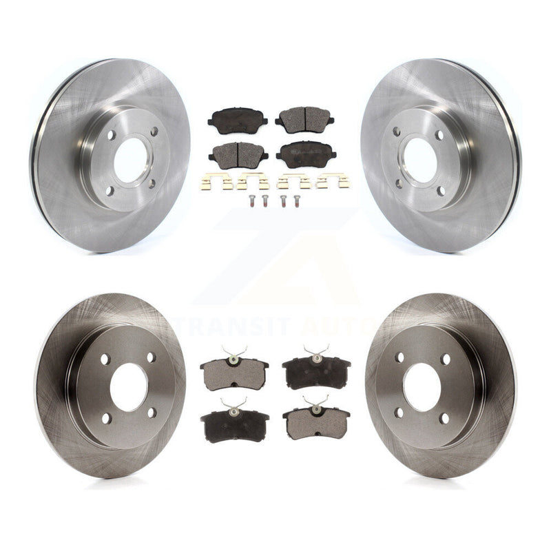 Transit Auto K8T-103091 Disc Brake Kit for 2014-2019 Ford Fiesta - Front and Rear product image