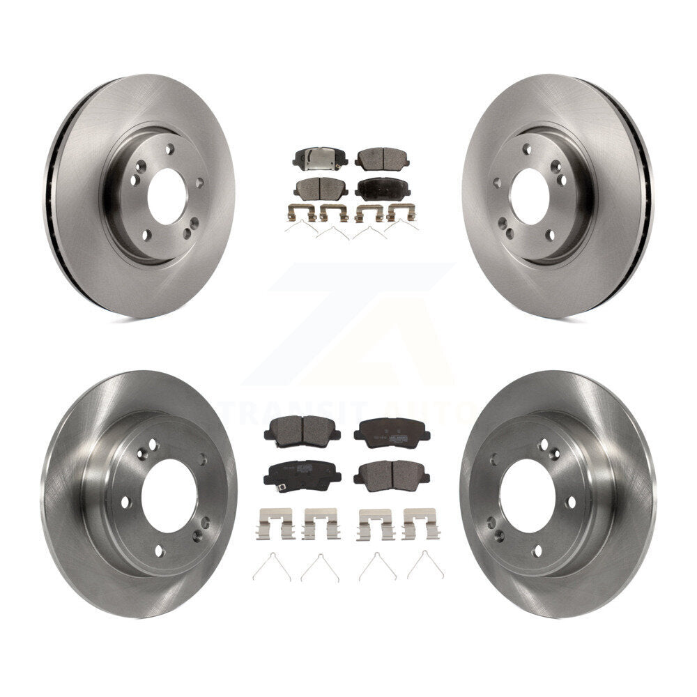 Transit Auto K8T-103109 Disc Brake Kit for 2016-2018 Kia Forte, Kia Forte5, Hyundai Veloster - Front and Rear product image