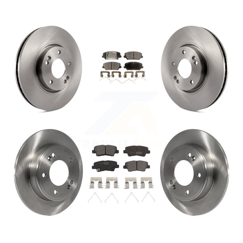 Transit Auto K8T-103109 Disc Brake Kit for 2016-2018 Kia Forte, Kia Forte5, Hyundai Veloster - Front and Rear product image
