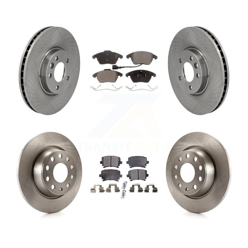 Transit Auto K8T-103117 Disc Brake Kit for 2009-2012 Volkswagen CC - Front and Rear product image