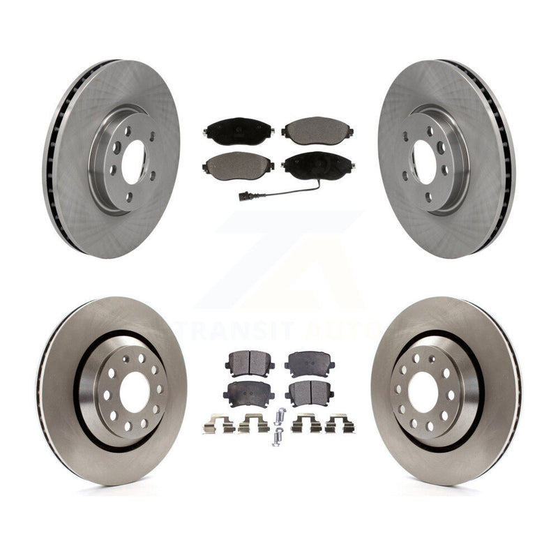 Transit Auto K8T-103119 Disc Brake Kit for 2013-2016 Volkswagen CC - Front and Rear product image