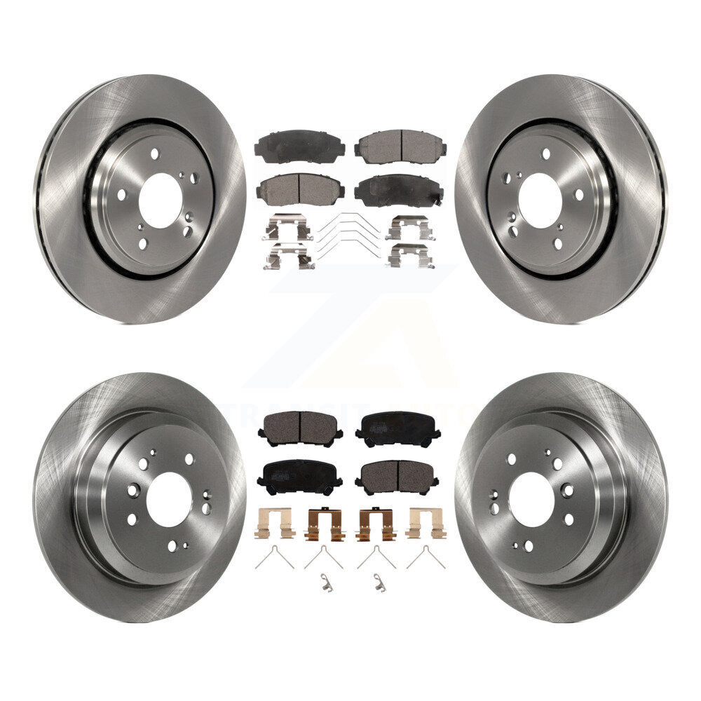Transit Auto K8T-103121 Disc Brake Kit for 2019-2024 Honda Passport - Front and Rear product image