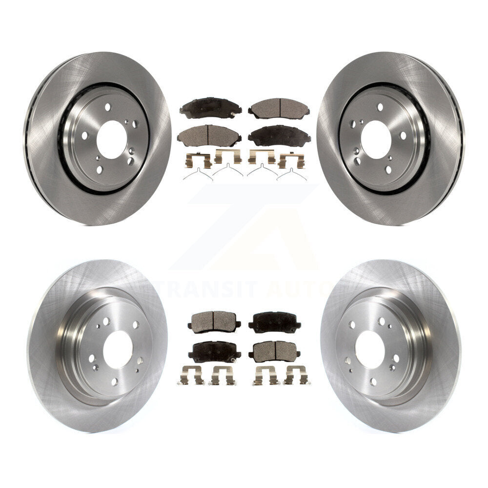 Transit Auto K8T-103122 Disc Brake Kit for 2017-2020 Acura MDX - Front and Rear product image