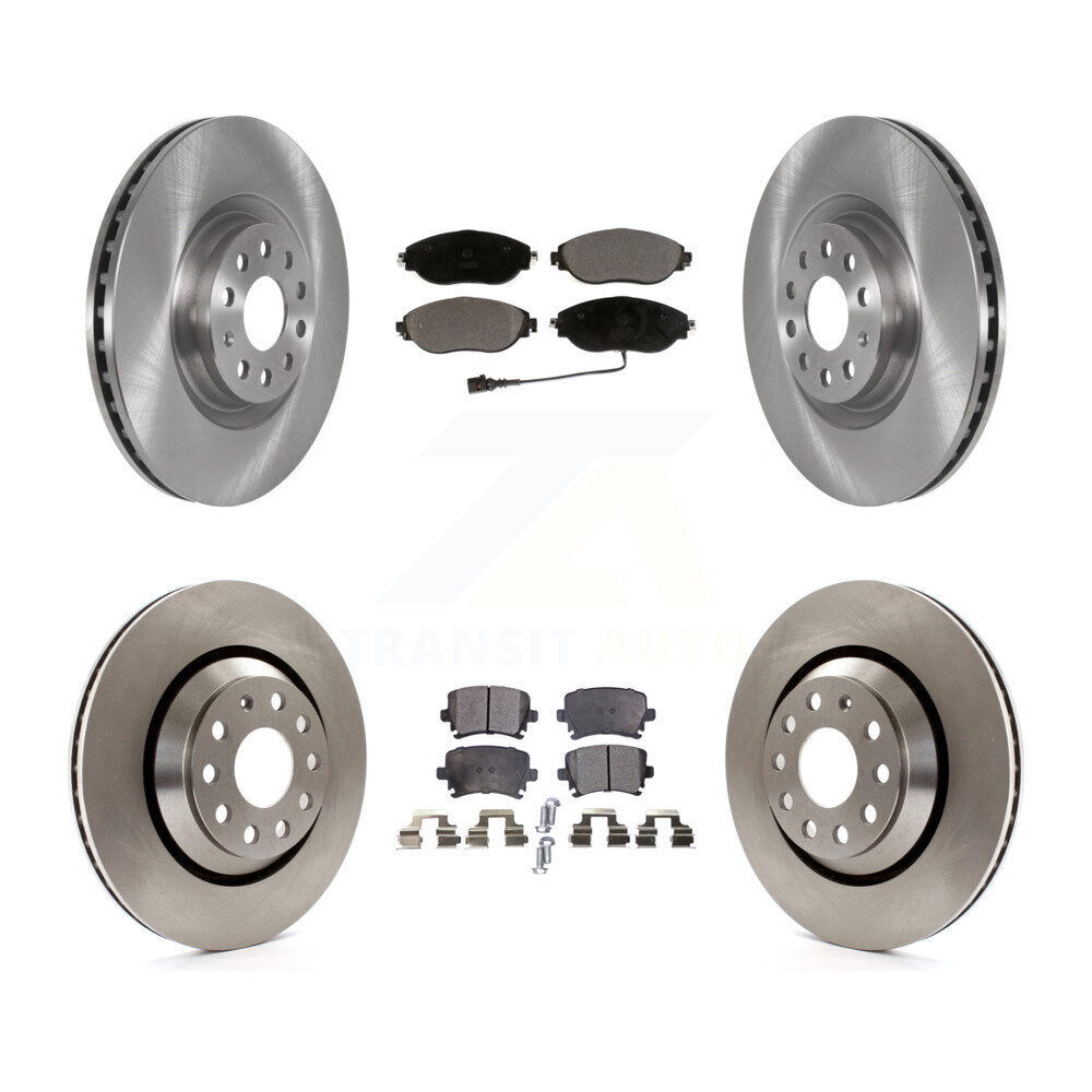 Transit Auto K8T-103123 Disc Brake Kit for 2018-2021 Volkswagen GTI - Front and Rear product image