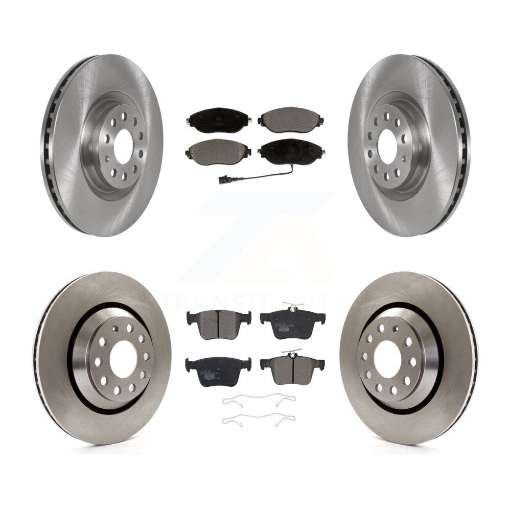 Transit Auto K8T-103124 Disc Brake Kit for 2015-2022 Volkswagen Arteon, Audi A3 Quattro, Audi Q3 & more - Front and Rear product image