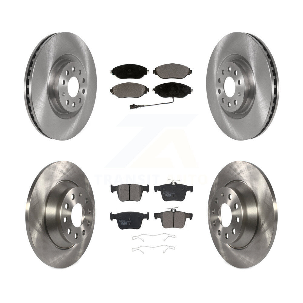 Transit Auto K8T-103125 Disc Brake Kit for 2018-2022 Volkswagen Jetta, Volkswagen Tiguan - Front and Rear product image