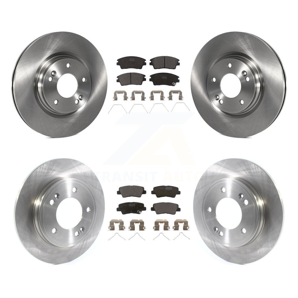Transit Auto K8T-103129 Disc Brake Kit for 2017-2020 Hyundai Elantra - Front and Rear product image