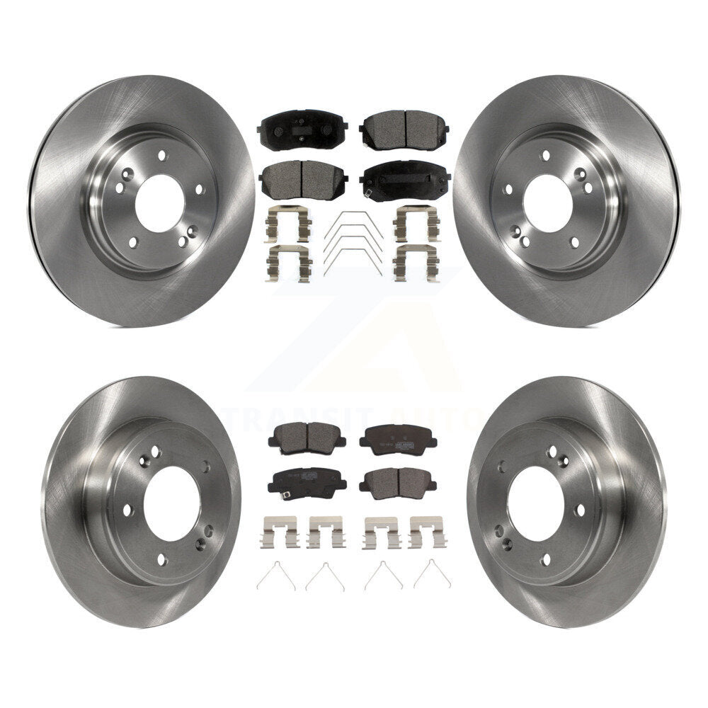 Transit Auto K8T-103130 Disc Brake Kit for 2021 Kia Forte5 - Front and Rear product image