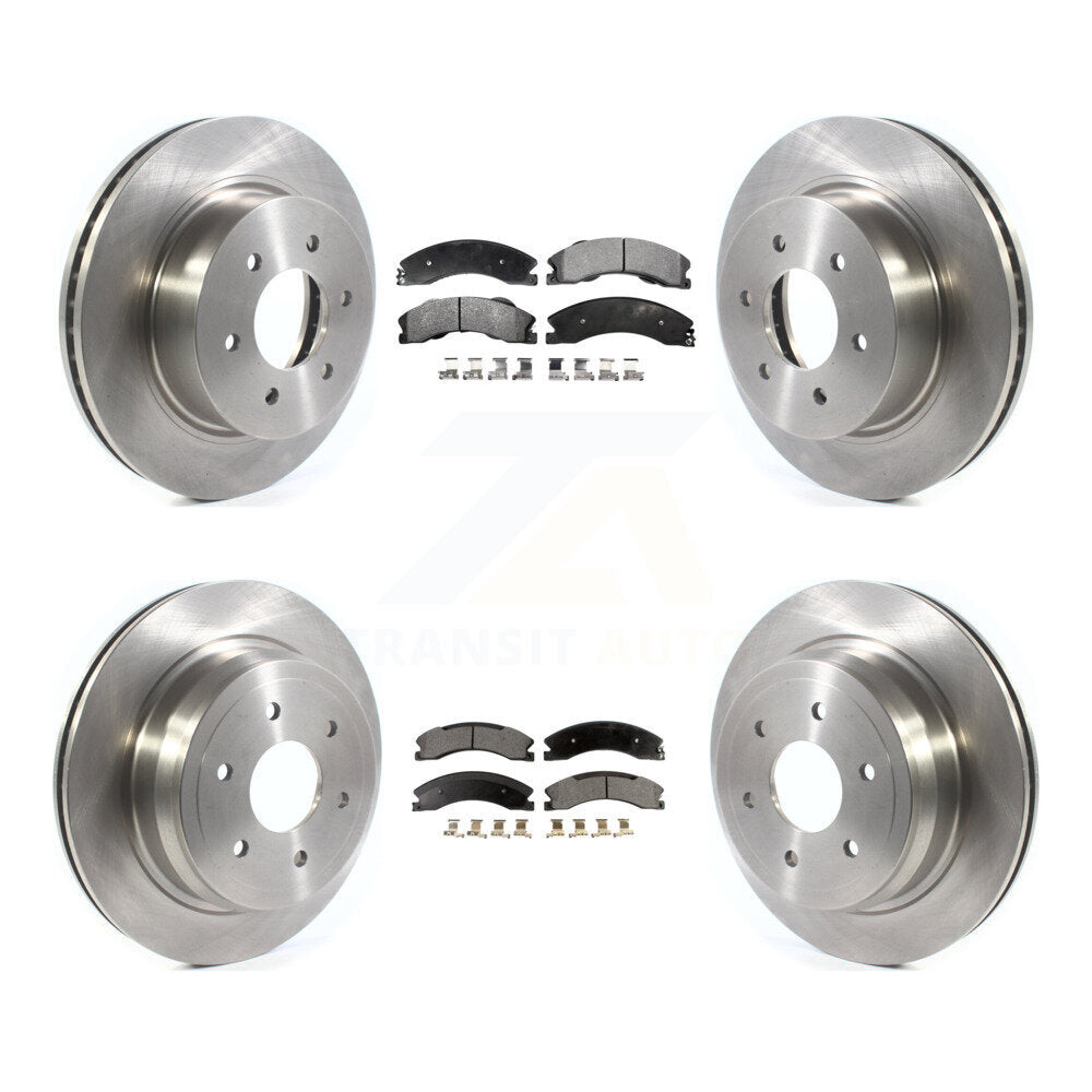 Transit Auto K8T-103132 Disc Brake Kit for 2016-2024 Nissan TITAN XD - Front and Rear product image