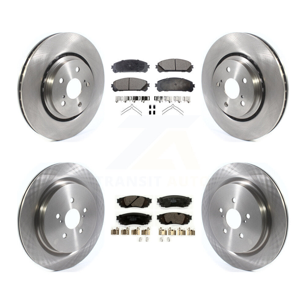 Transit Auto K8T-103134 Disc Brake Kit for 2016-2022 Lexus RX350, Lexus RX350L, Lexus RX450hL & more - Front and Rear product image