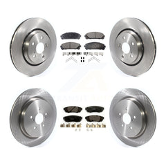 Transit Auto K8T-103134 Disc Brake Kit for 2016-2022 Lexus RX350, Lexus RX350L, Lexus RX450hL & more - Front and Rear product image