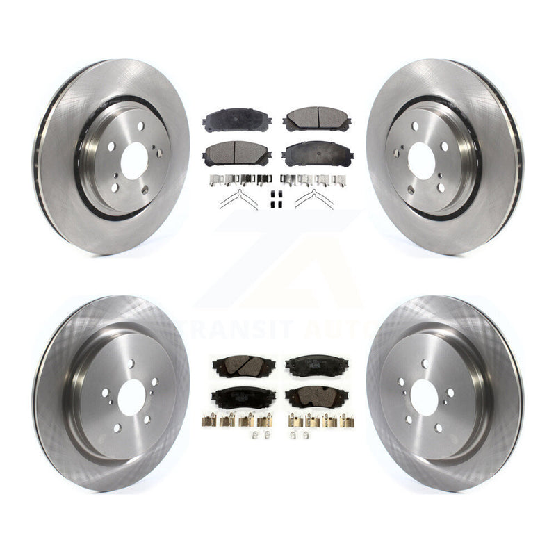 Transit Auto K8T-103134 Disc Brake Kit for 2016-2022 Lexus RX350, Lexus RX350L, Lexus RX450hL & more - Front and Rear product image