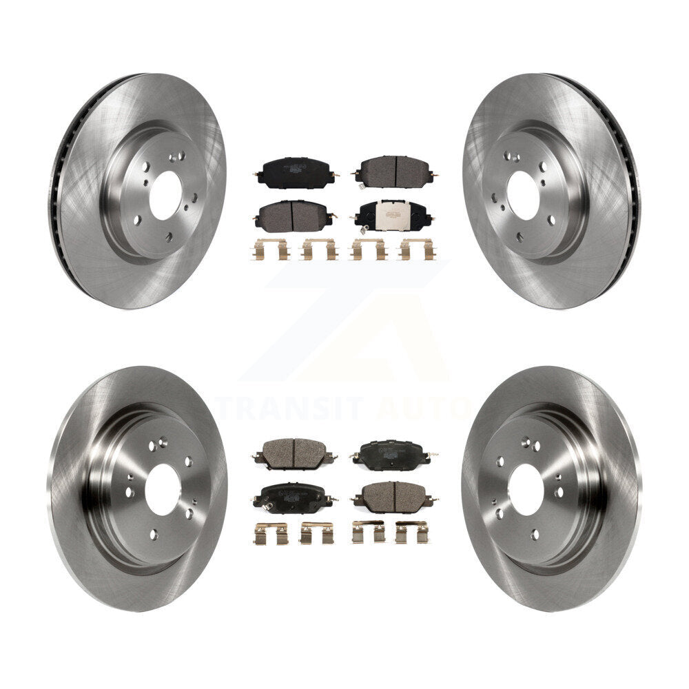 Transit Auto K8T-103141 Disc Brake Kit for 2017-2023 Honda CR-V - Front and Rear product image