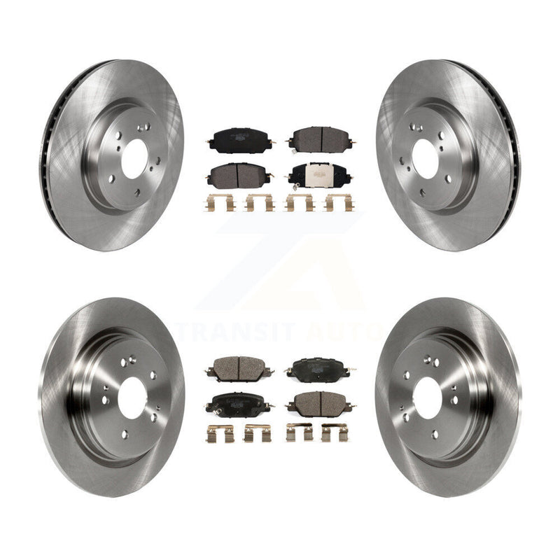 Transit Auto K8T-103141 Disc Brake Kit for 2017-2023 Honda CR-V - Front and Rear product image