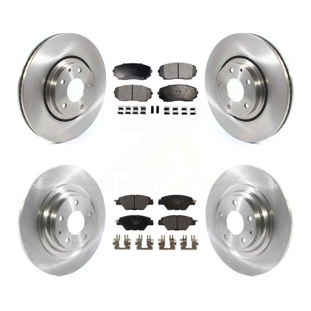 Transit Auto K8T-103143 Disc Brake Kit for 2016-2023 Mazda CX-9 - Front and Rear product image