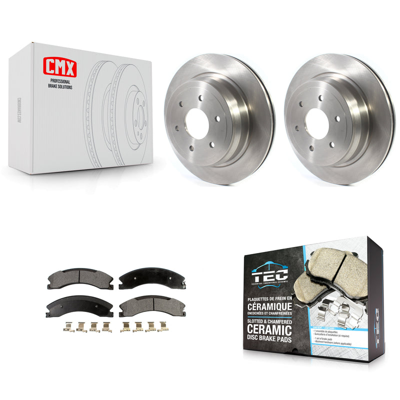 Transit Auto K8T-103161 Disc Brake Kit for 2016-2024 Nissan TITAN XD - Rear product image