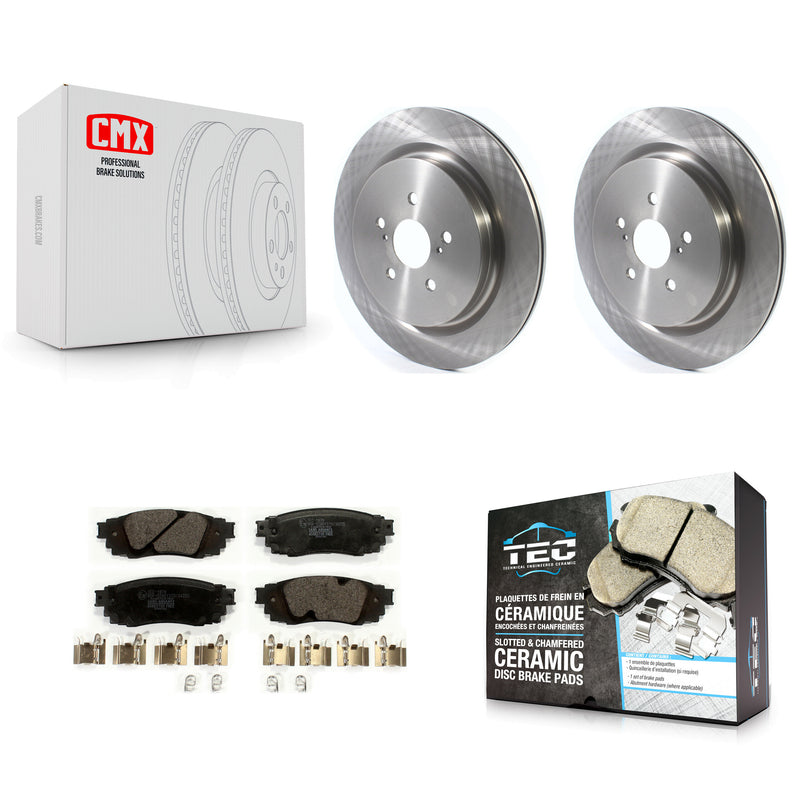 Transit Auto K8T-103162 Disc Brake Kit for 2016-2022 Lexus RX350, Lexus RX350L, Lexus RX450hL & more - Rear product image