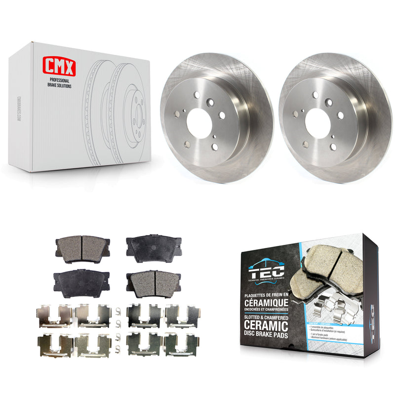 Transit Auto K8T-103166 Disc Brake Kit for 2018-2024 Toyota Camry - Rear product image