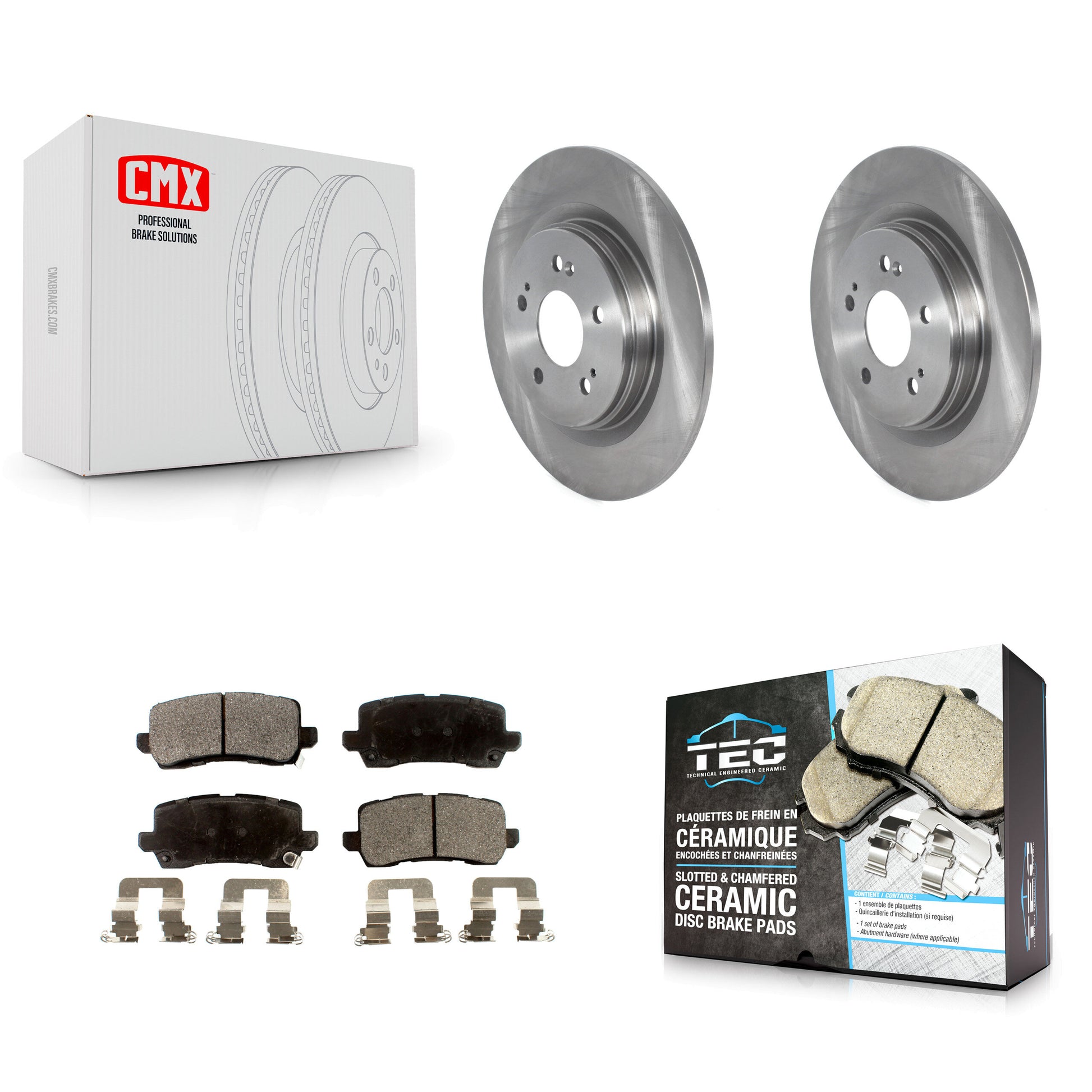 Transit Auto K8T-103167 Disc Brake Kit for 2018-2023 Honda Odyssey - Rear product image