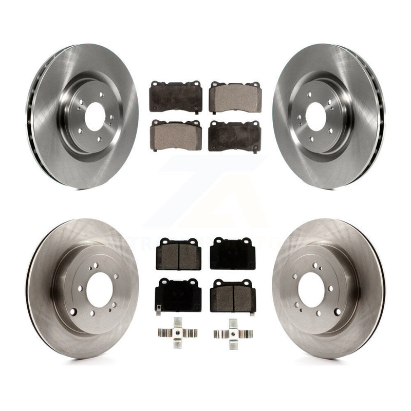 Transit Auto K8T-103190 Disc Brake Kit for 2008-2015 Mitsubishi Lancer - Front and Rear product image