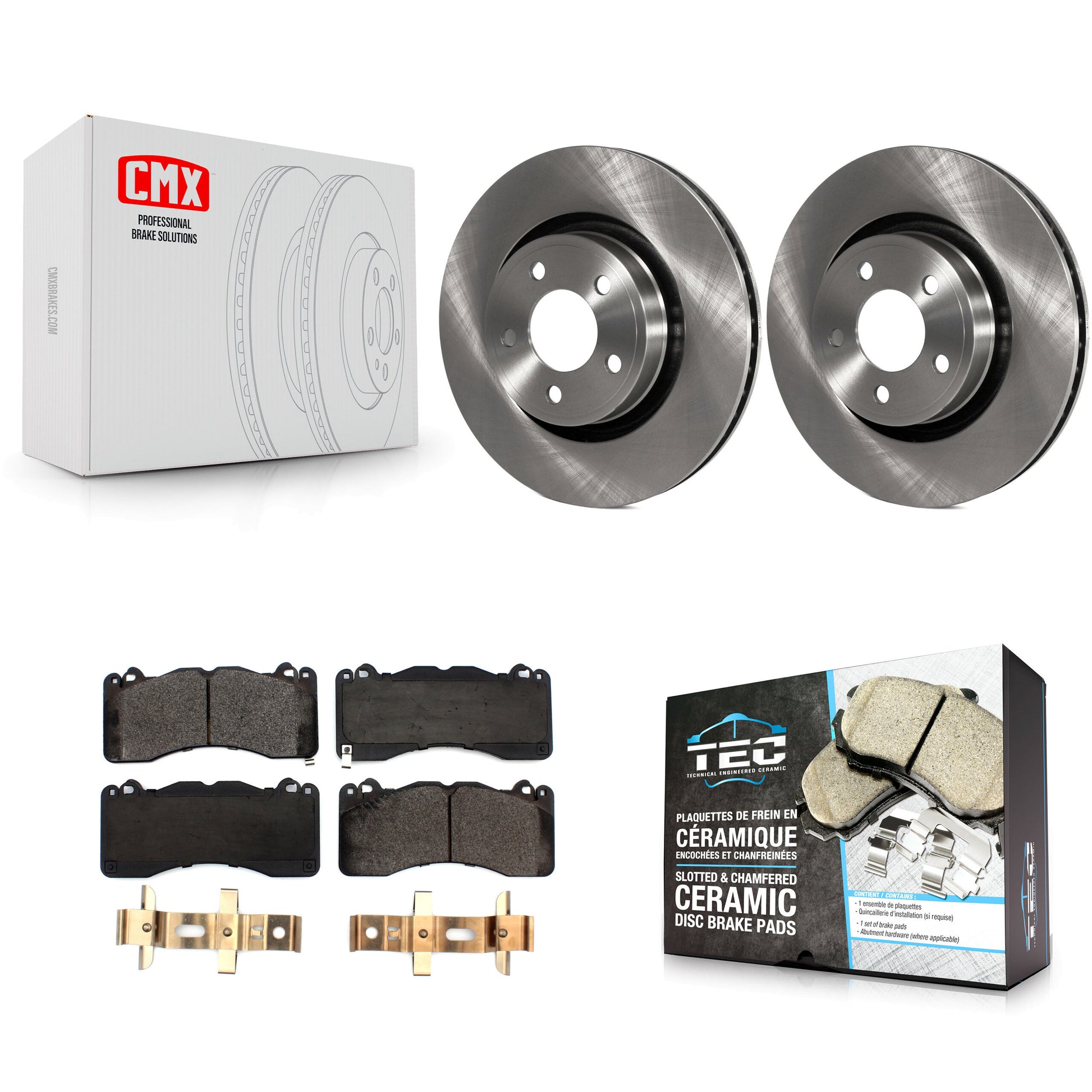 Transit Auto K8T-103206 Disc Brake Kit for 2015 Ford Mustang - Front product image