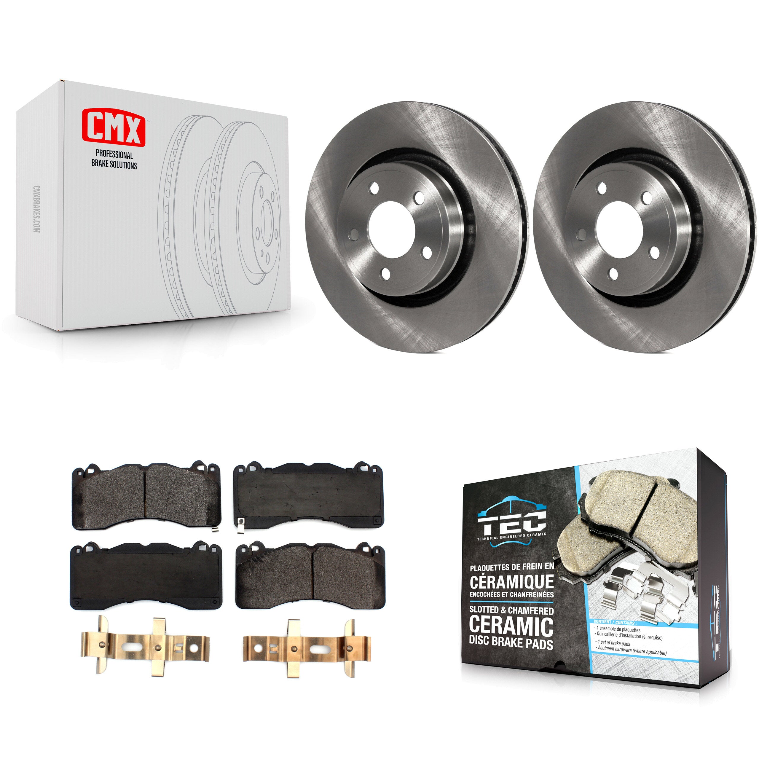 Transit Auto K8T-103206 Disc Brake Kit for 2015 Ford Mustang - Front product image