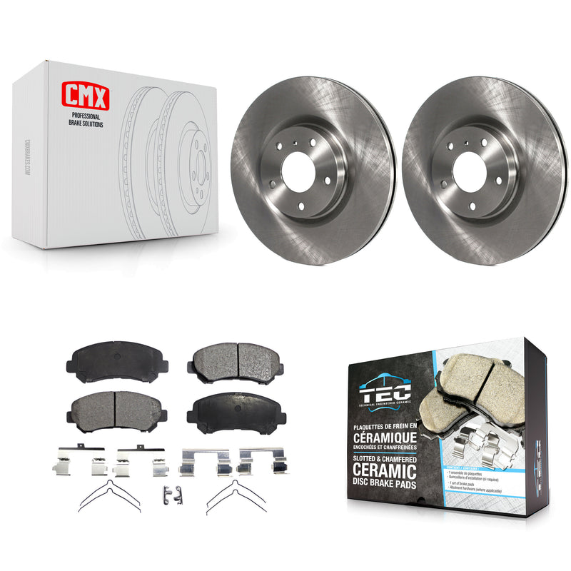Transit Auto K8T-103208 Disc Brake Kit for 2009-2022 Nissan Maxima - Front product image