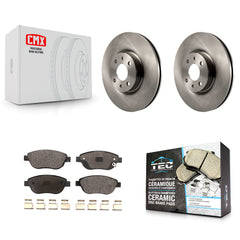 Transit Auto K8T-103212 Disc Brake Kit for 2012-2017 Fiat 500 - Front product image