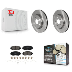 Transit Auto K8T-103216 Disc Brake Kit for 2018-2024 Toyota Camry, Toyota Prius Prime, Toyota Avalon & more - Front product image