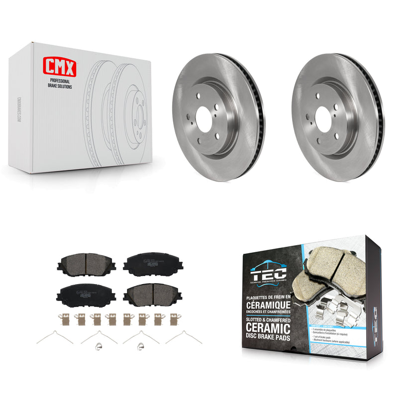 Transit Auto K8T-103216 Disc Brake Kit for 2018-2024 Toyota Camry, Toyota Prius Prime, Toyota Avalon & more - Front product image